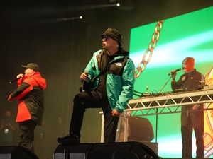 Supporting image for story: Irish film about rap trio Kneecap wins audience award at Sundance