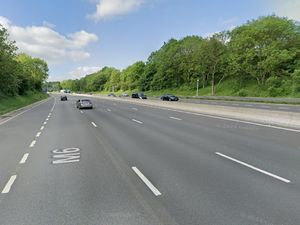 M6 at Junction 14 for Stafford