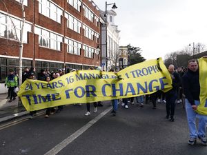 Supporting image for story: Tottenham fans call for Daniel Levy exit at protest ahead of Man Utd clash