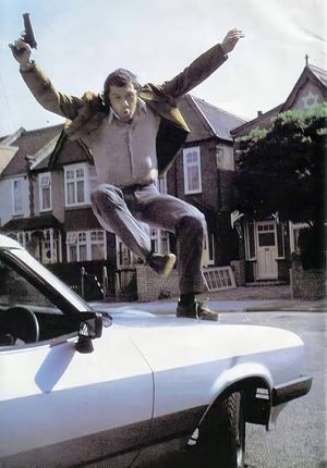 Careful with the paintwork, Bodie