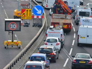 Supporting image for story: Delay warnings for roadworks on motorways and A-roads in Black Country and Staffordshire