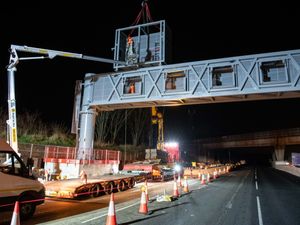 Supporting image for story: Huge gantries are installed on the M6