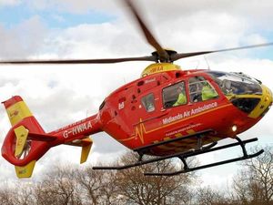 Supporting image for story: Man air lifted to hospital after falling down concrete pipe