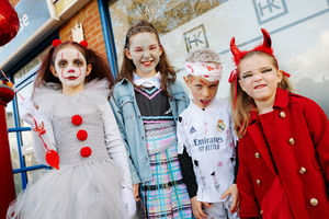 Kids of all ages dressed up for the event
