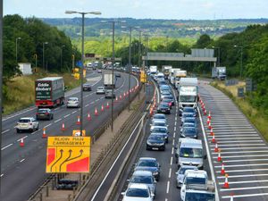 Supporting image for story: Express & Star comment: No sign of end to M5 misery