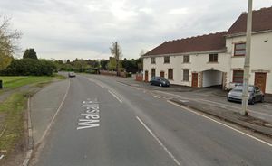 The cannabis grows were discovered on Walsall Road in Muckley Corner, Lichfield. Photo: Google