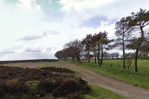 The Pole Cottage car park in Church Stretton, where Matthew Kendall was found dead