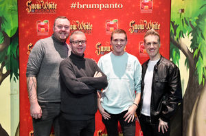 Free Radio's Dan Morrissey and Andy Goulding with guests