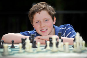 Cameron Henry, aged 10, from Bewdley, has qualified for the UK National Chess Final
