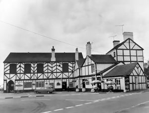 The Bear Inn in Hodnet in 1974. Picture: John Ruscoe.