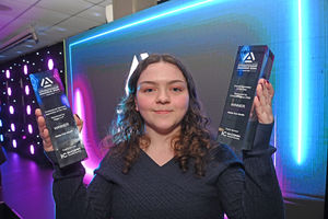 Abbie Farr-Smith - apprentice of the year winner at the Black Country Apprentice Awards 2024