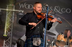 The Endings perform on stage