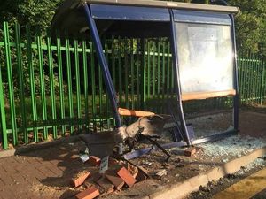 Supporting image for story: Driver taken to hospital after Wednesbury bus stop smash