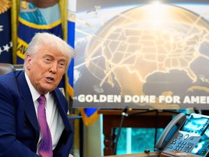 Supporting image for story: Trump announces he has selected final ‘Golden Dome’ space missile defences