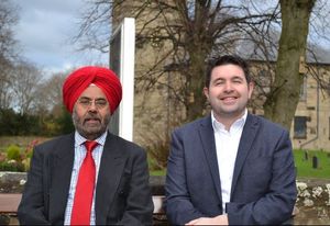 Kuldip Sahota and Shaun Davies 