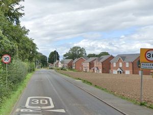 A Google Street View Image Of The Stafford Road Entrance To Eccleshall On The Eastern Edge Of The Town. Free for use by all LDRS partners