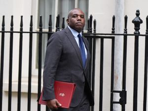 Foreign Secretary David Lammy in Downing Street