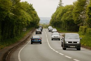 The A518 near Telford. 
