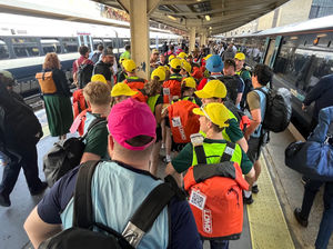 Race the Sun pupils navigating the UK's transport system