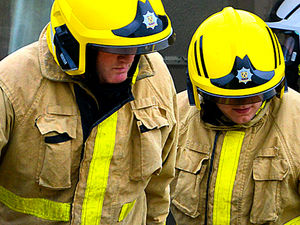 Supporting image for story: Bonfire warning after crews tackle several out-of-control fires across Shropshire