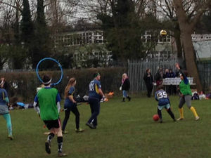 A game in full-swing