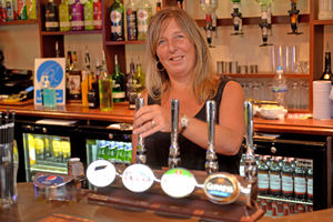 Kaz O'Callaghan back behind the bar at The Wild Pig