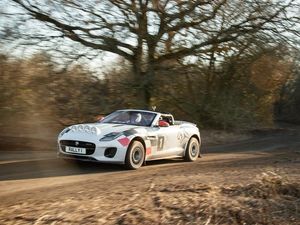 Supporting image for story: UK Drive: Jaguar F-Type rally car