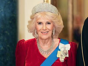 Supporting image for story: Camilla makes it to state banquet after pneumonia revelation