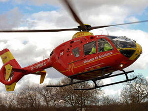 Supporting image for story: Airlift after two injured in crash