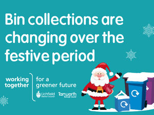 Supporting image for story: Refuse and recycling collection day changes in Staffordshire over Christmas and New Year