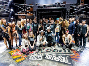 Supporting image for story: Young performers meet musical theatre stars