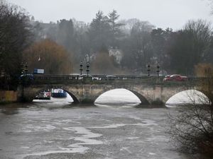 Supporting image for story: New flood warning issued in Shropshire this morning as heavy rain falls on county