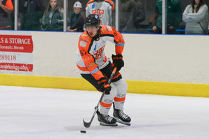 Canadian import Patrick Brown scored twice for Tigers Picture: Edward Bowen