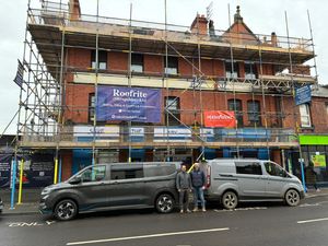 Supporting image for story: Firms support Shrewsbury homeless charity with essential re-roofing work