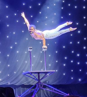 One of International Circus Performers Vladislav from Ukraine