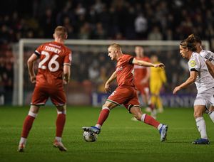 Walsall's Ryan Stirk on the ball (Owen Russell)