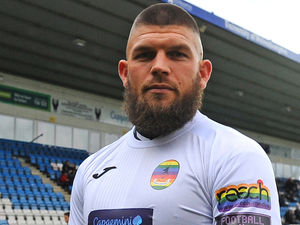Supporting image for story: AFC Telford and Capgemini united in fight against homophobia in football