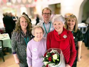 Supporting image for story: Duo honoured after clocking up 50 years at Severn Hospice charity shop