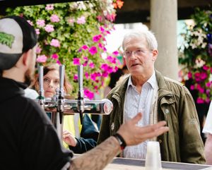 Owen Paterson at the Ginger and Spice Festival in Market Drayton earlier this year