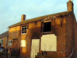 Supporting image for story: Man rescued from house fire after explosion heard