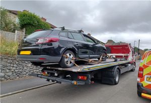 Police have seized a car in Telford. Picture: West Mercia Police