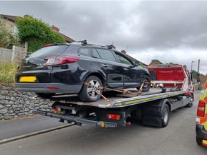 Supporting image for story: Car seized by police in Telford after being found without valid tax or MOT