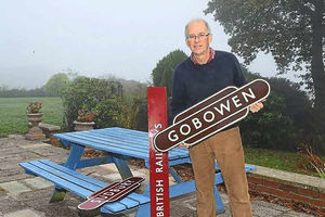 Supporting image for story: Shropshire railway signs uncovered after 50 years