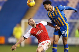 Shrewsbury drew 0-0 with Fleetwood Town on New Year's Day