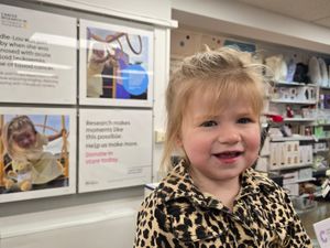 Supporting image for story: Brave Kidderminster toddler fronts national poster campaign to help save lives