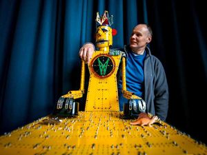 Supporting image for story: In pictures: Families going nuts for Ironbridge Meccano event