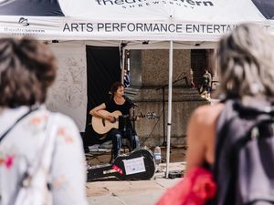 Supporting image for story: Live music pumps up atmosphere in Shrewsbury