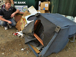 Supporting image for story: Fly-tippers dump waste on Shropshire charity