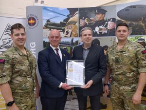 Supporting image for story: Council acknowledged for armed forces support with gold award