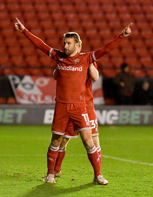 Andy Williams celebrates